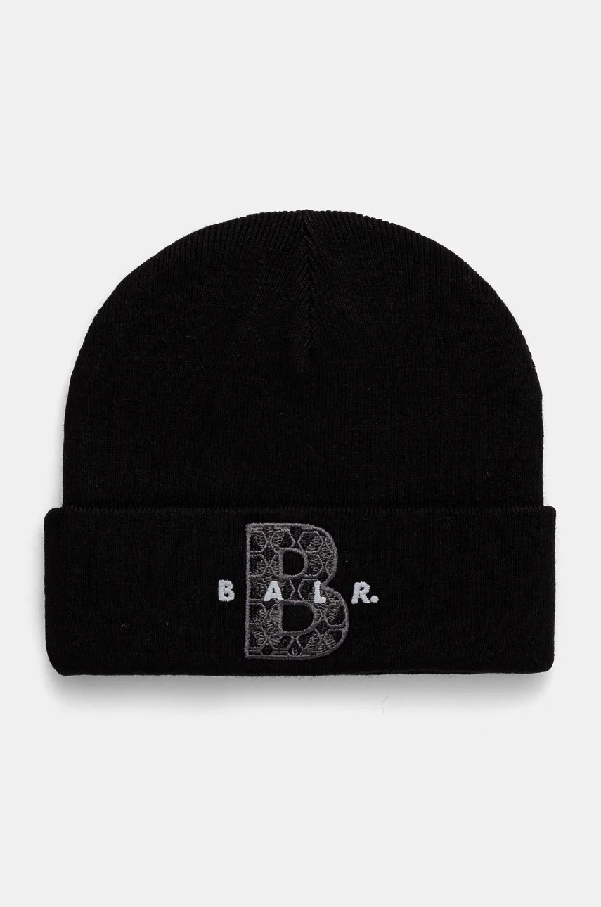 BALR. caciula din amestec de lana culoarea negru, B6120 1011