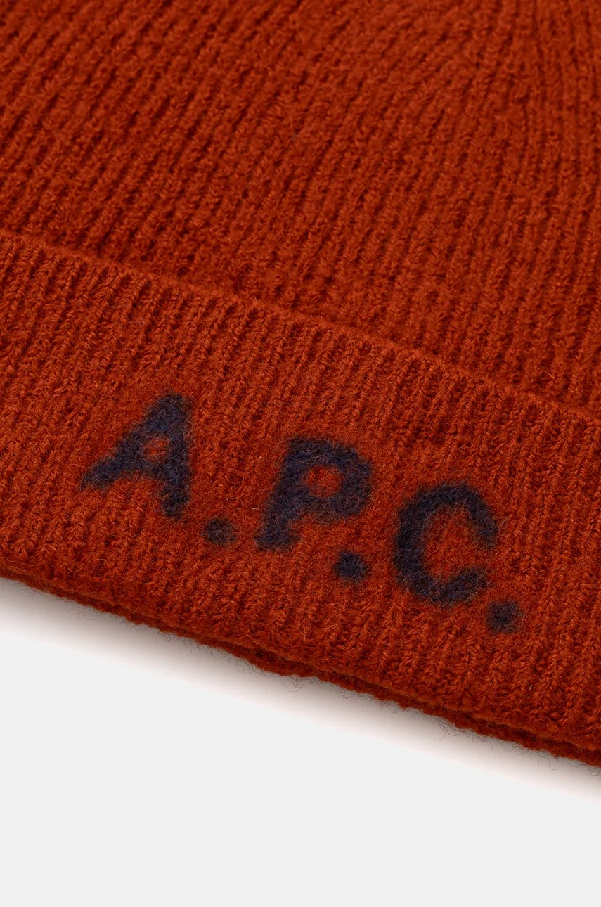 Μάλλινο σκουφί A.P.C. bonnet harry φωτογραφία