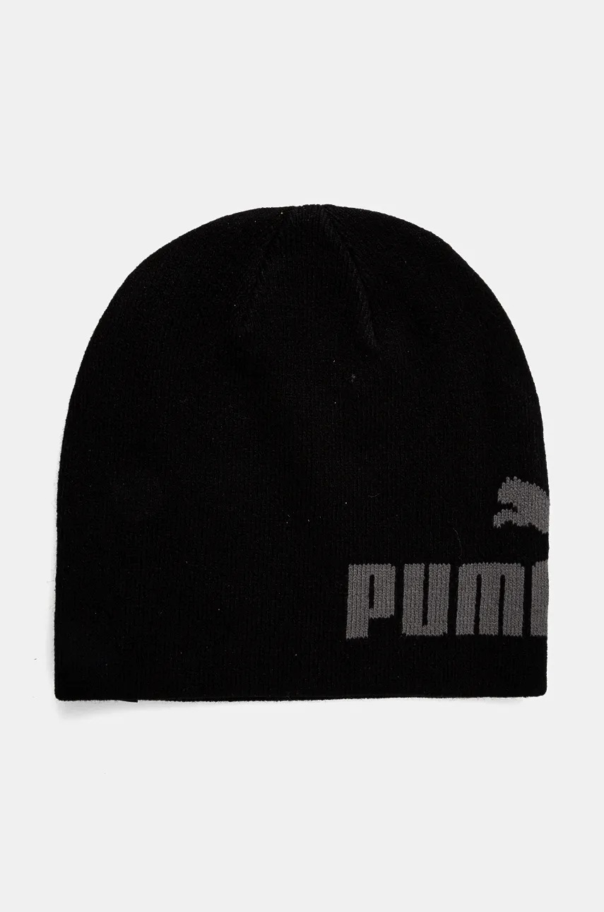 

Шапка Puma в черно с фина плетка 25636, Черен