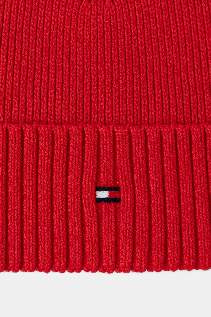 Шапка с примесью кашемира Tommy Hilfiger цвет жёлтый AM0AM12796 Шапка с примесью кашемира Tommy Hilfiger цвет жёлтый AM0AM12796