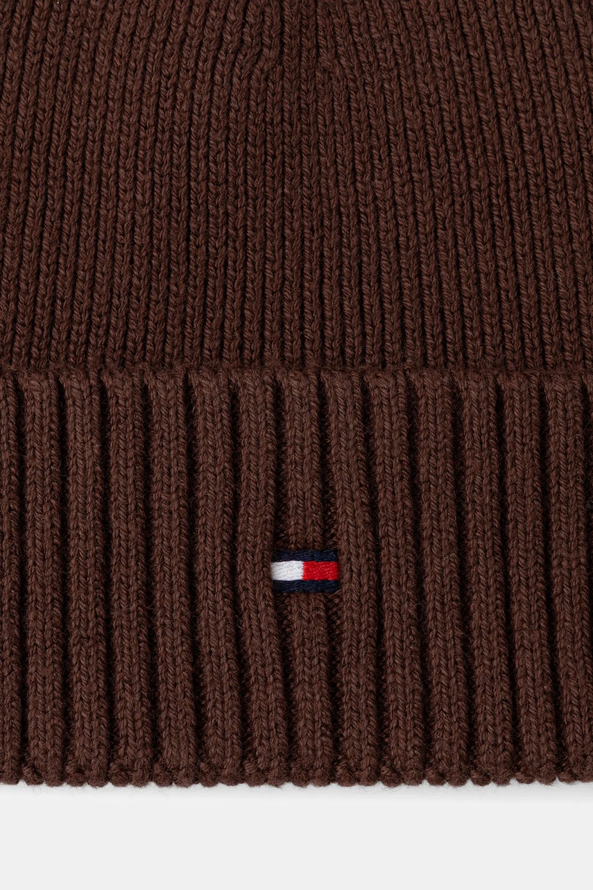 Шапка с примесью кашемира Tommy Hilfiger цвет жёлтый  AM0AM12796