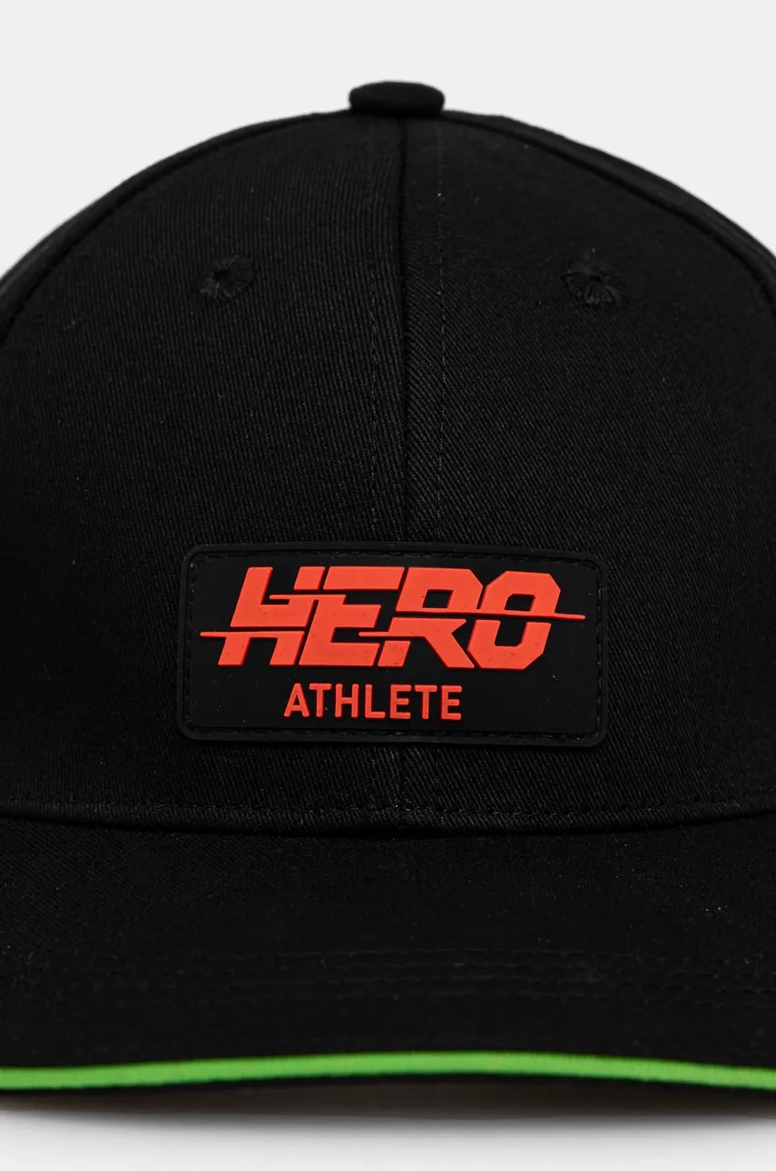 Rossignol sapca Hero culoarea negru, cu imprimeu, RLNMH07 Rossignol sapca Hero culoarea negru, cu imprimeu, RLNMH07