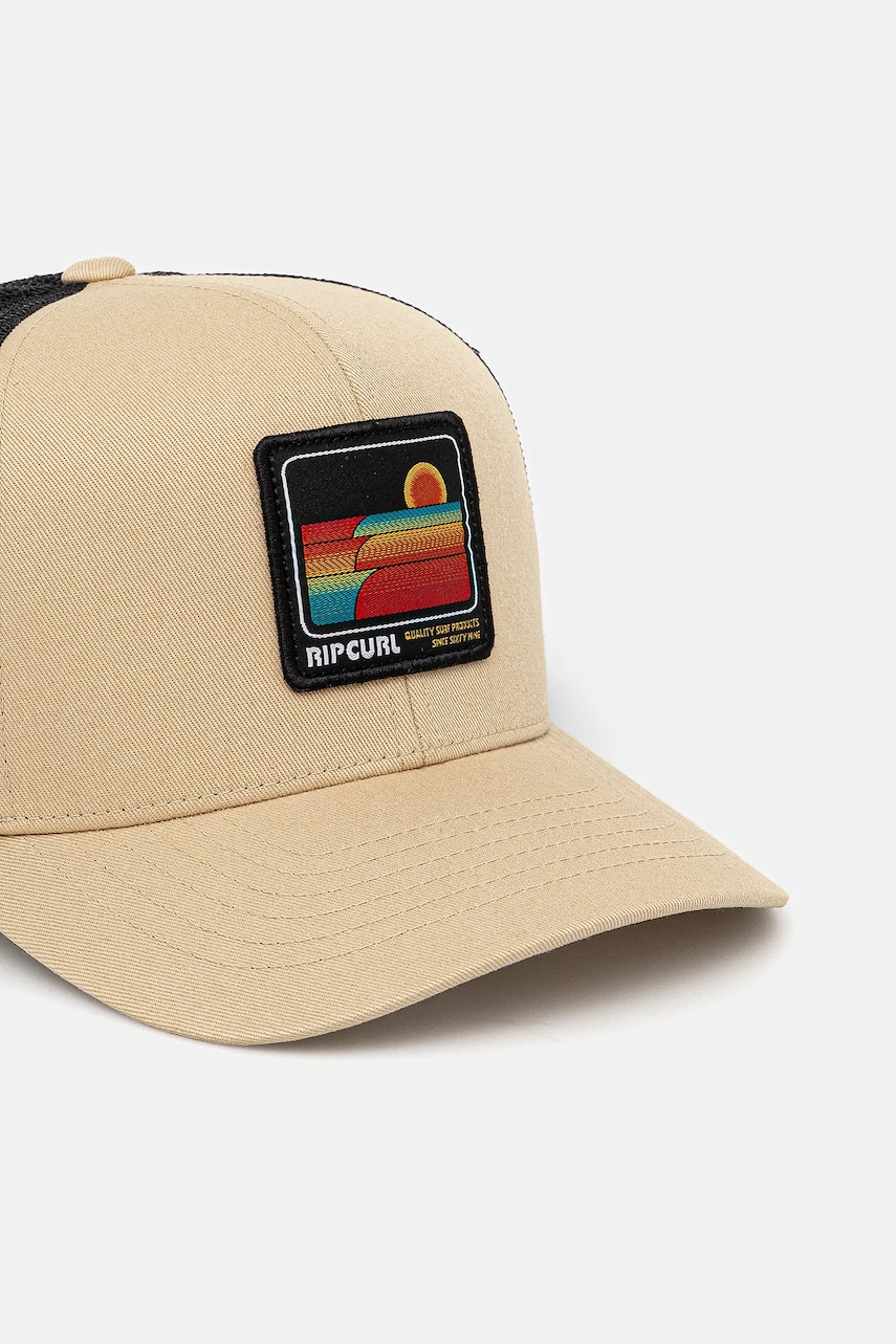 Кепка Rip Curl цвет бежевый узор 1FMMHE Кепка Rip Curl цвет бежевый узор 1FMMHE
