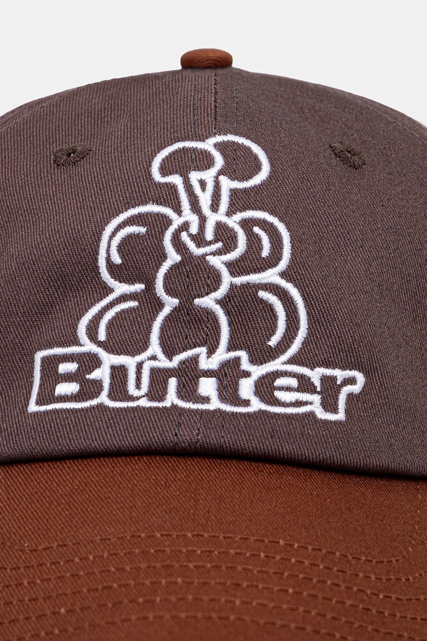 Хлопковая кепка Butter Goods Bugs 6 Panel Cap цвет фиолетовый с аппликацией BG243801 Хлопковая кепка Butter Goods Bugs 6 Panel Cap цвет фиолетовый с аппликацией BG243801