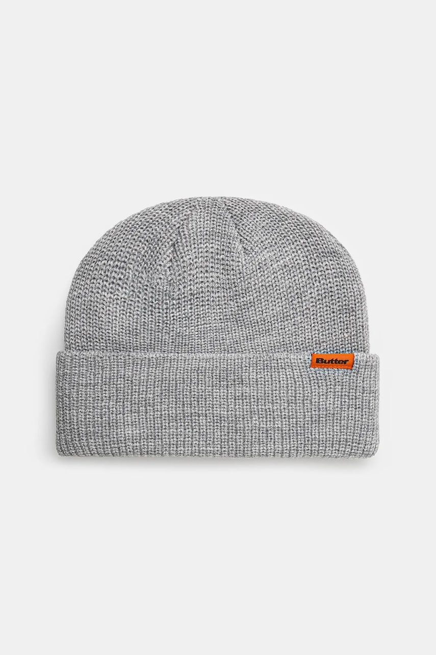 Butter Goods caciula Tall Wharfie Beanie culoarea gri, BG243811 Butter Goods caciula Tall Wharfie Beanie culoarea gri, BG243811