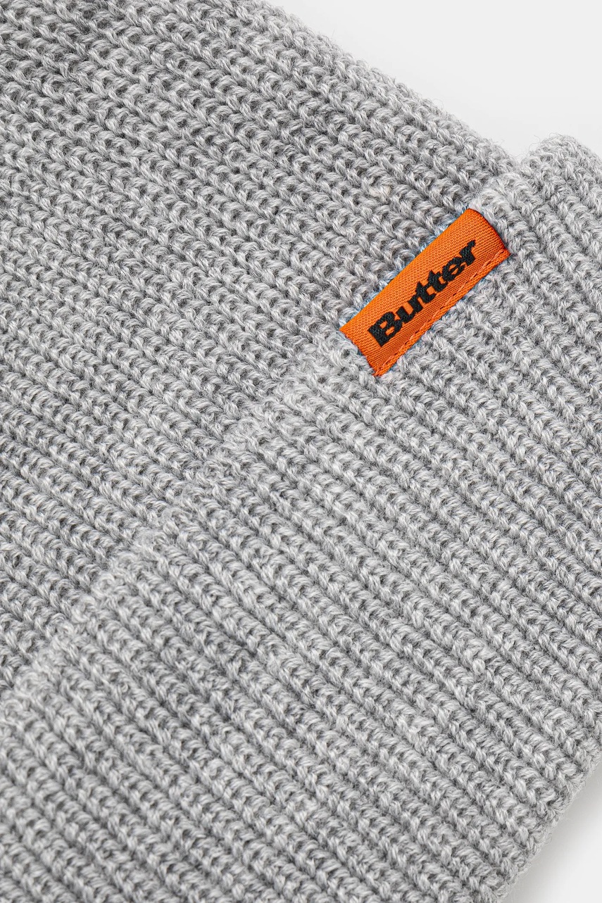 Καπέλο Butter Goods Tall Wharfie Beanie χρώμα: γκρι, BG243811 φωτογραφία