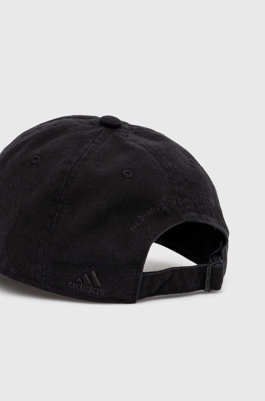 adidas pamut baseball sapka fekete, sima, IT4641 termék 2. képe
