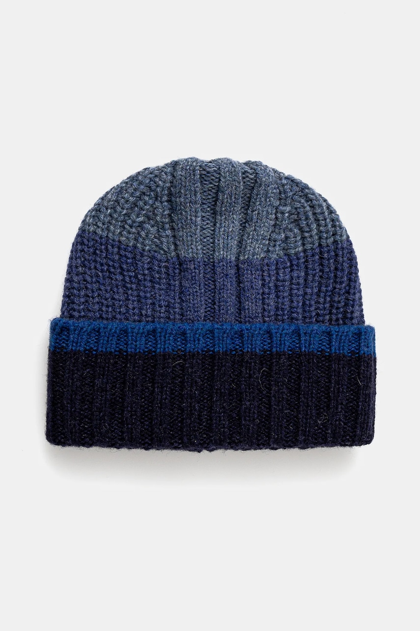 United Colors of Benetton caciula de lana de lana, din tricot gros, 123MKA00Q