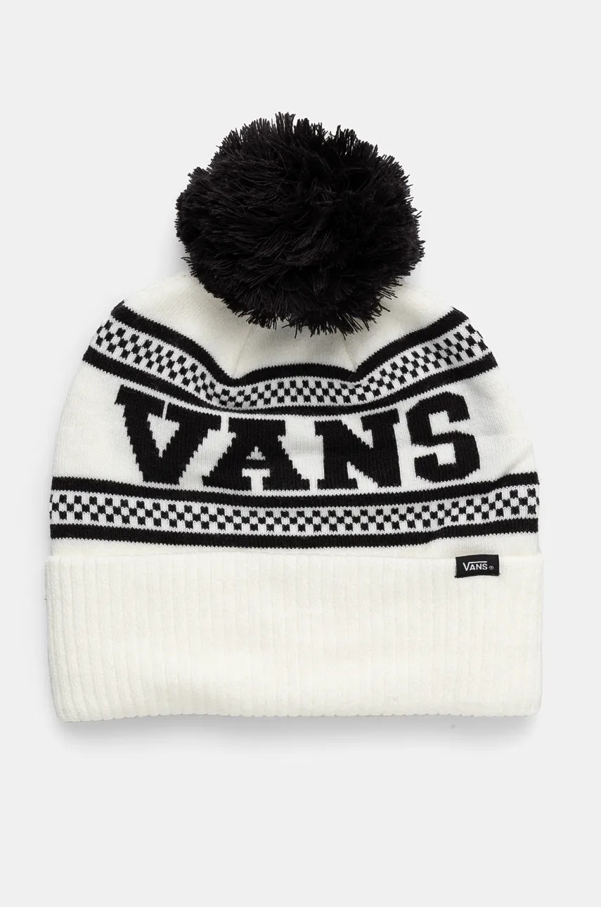 

Шапка Vans в бяло VN000HT1FS81, Бял