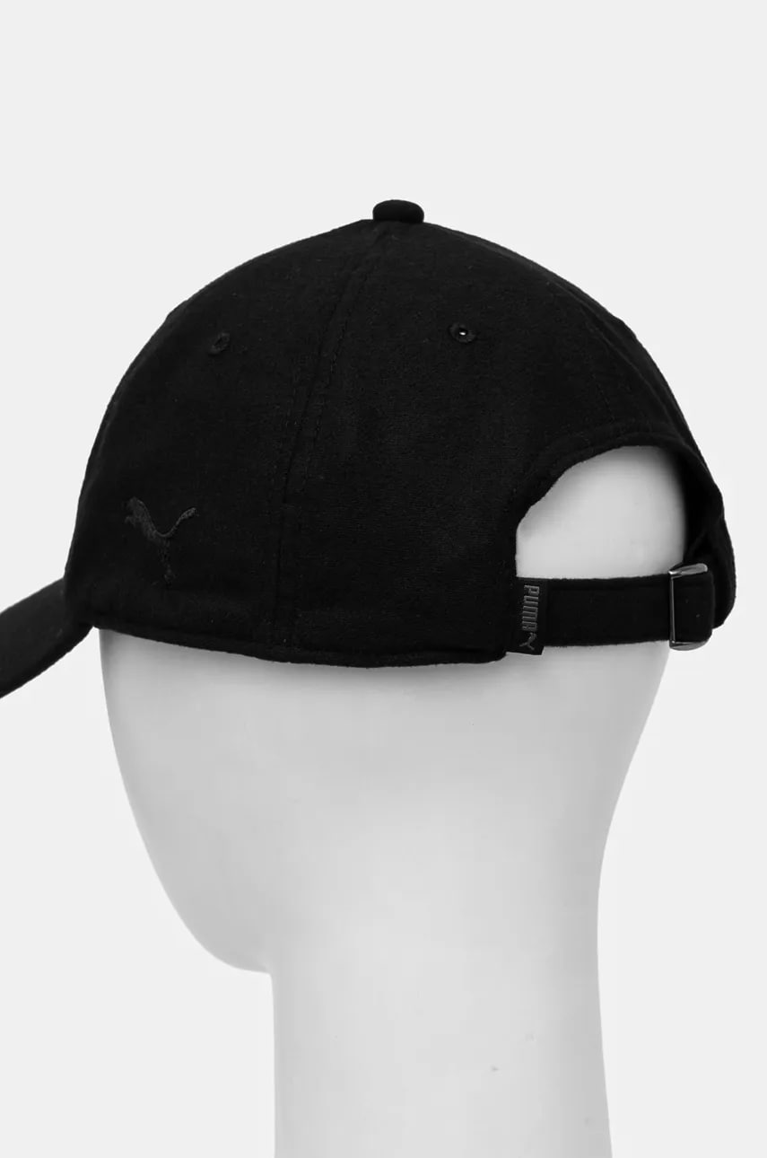 Кепка Puma Classics Graphic Dad Cap цвет чёрный с аппликацией 025490 Кепка Puma Classics Graphic Dad Cap цвет чёрный с аппликацией 025490