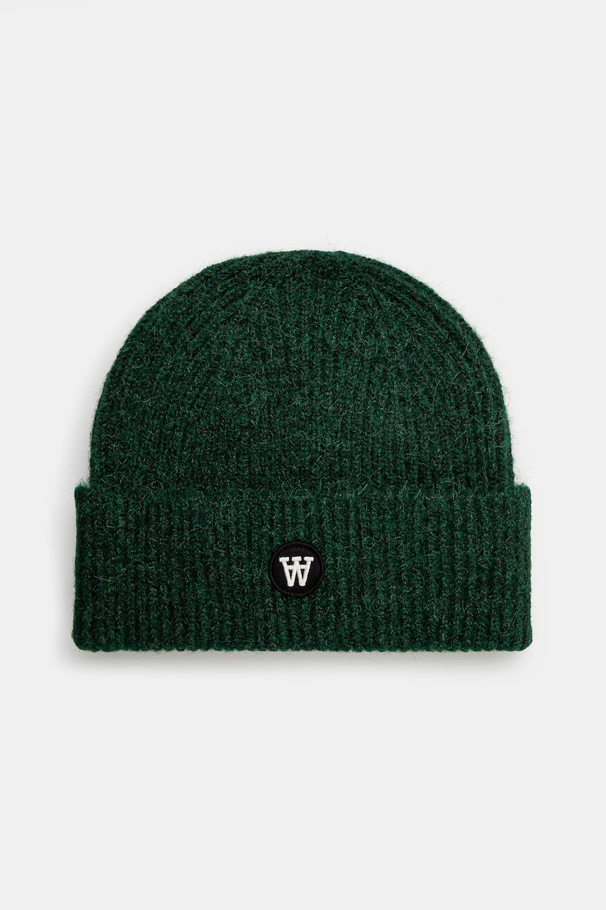 Wood Wood czapka z domieszką wełny Vin AA Beanie