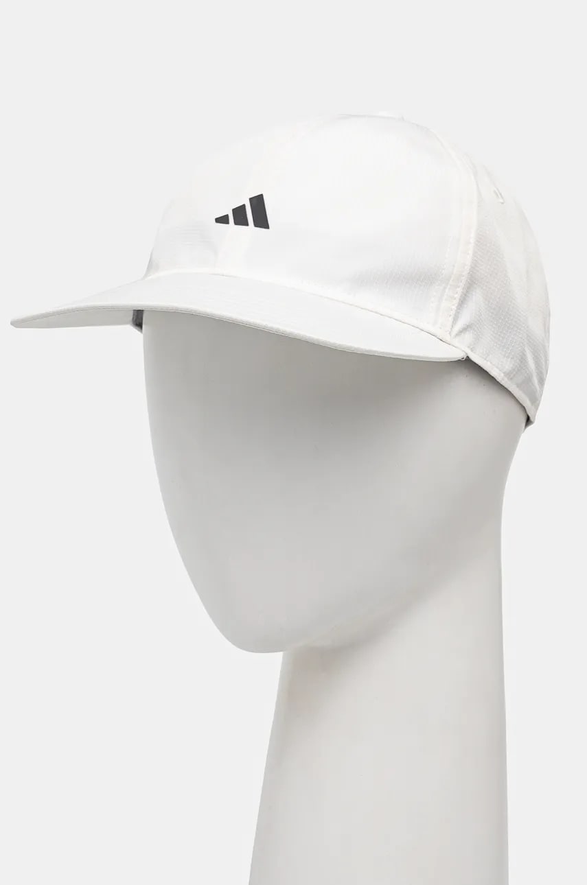 adidas Performance sapca Essentials culoarea alb, neted, IY4601 adidas Performance sapca Essentials culoarea alb, neted, IY4601