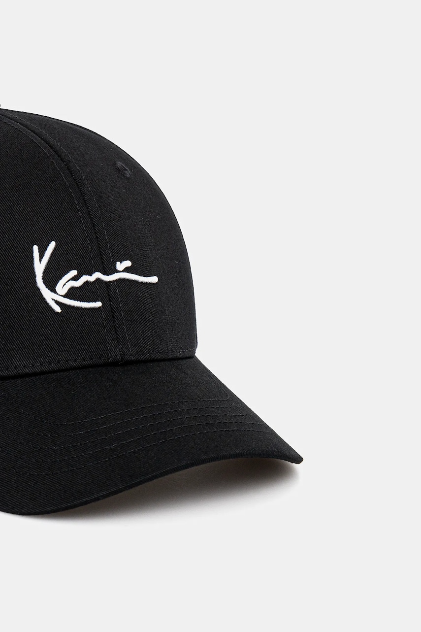 Кепка Karl Kani цвет чёрный однотонная 7030230 Кепка Karl Kani цвет чёрный однотонная 7030230
