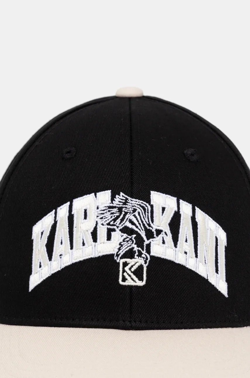 Кепка Karl Kani цвет чёрный с принтом 70300007 Кепка Karl Kani цвет чёрный с принтом 70300007