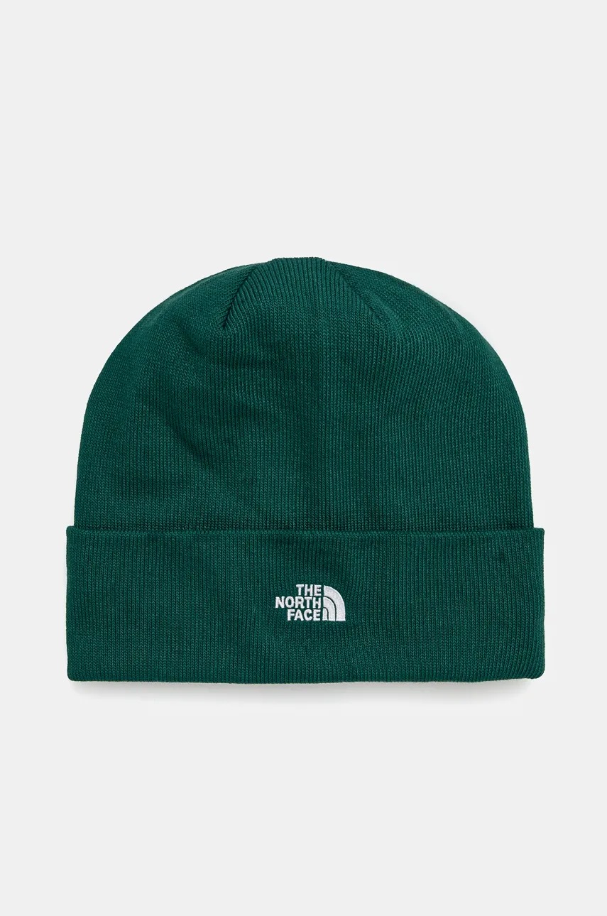 

Шапка The North Face Norm Beanie в зелено с фина плетка NF0A5FW1NL11, Зелен