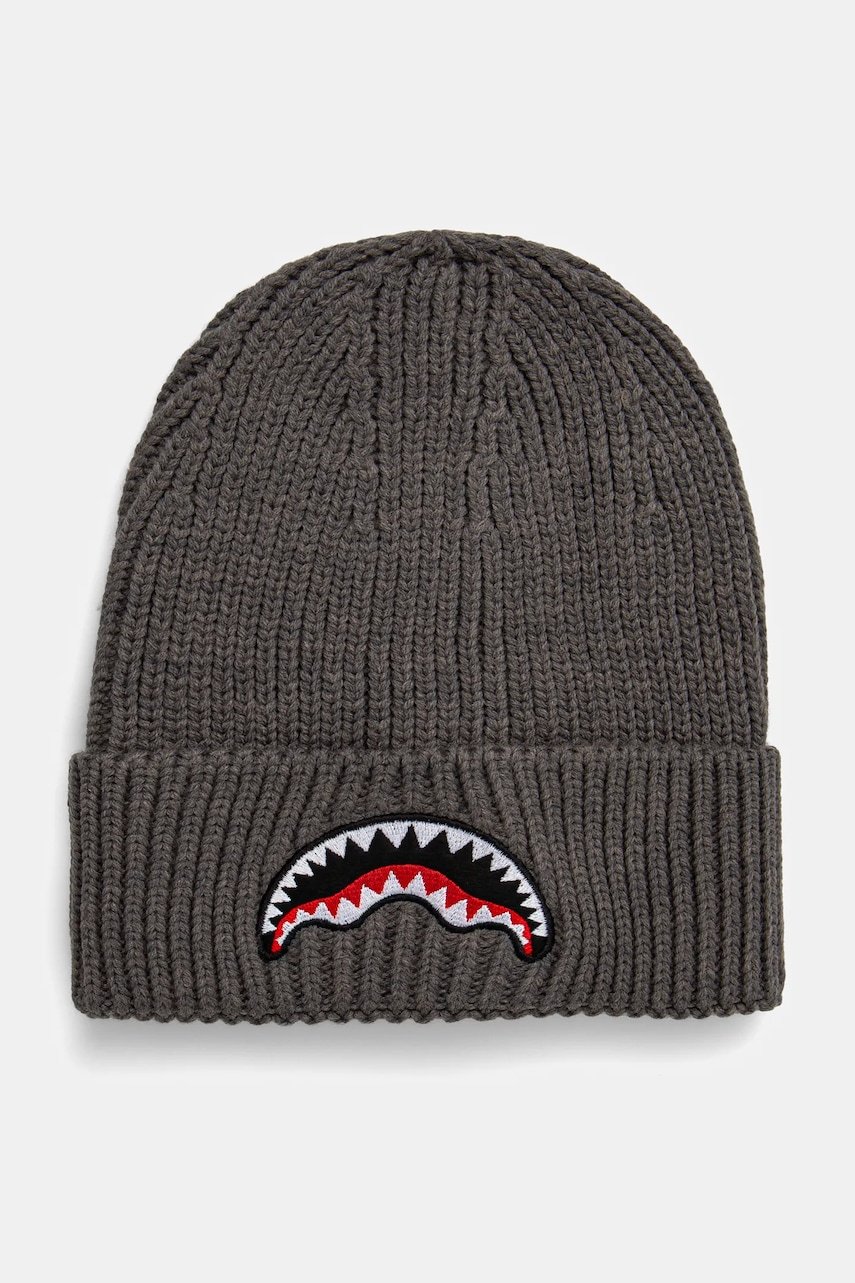 Sprayground căciulă culoarea gri, SP15011 Sprayground căciulă culoarea gri, SP15011