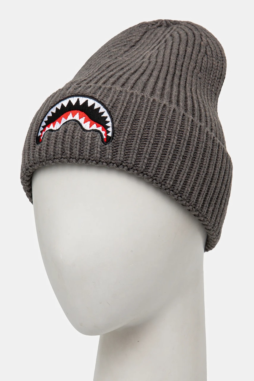 Шапка Sprayground цвет серый SP15011 Шапка Sprayground цвет серый SP15011
