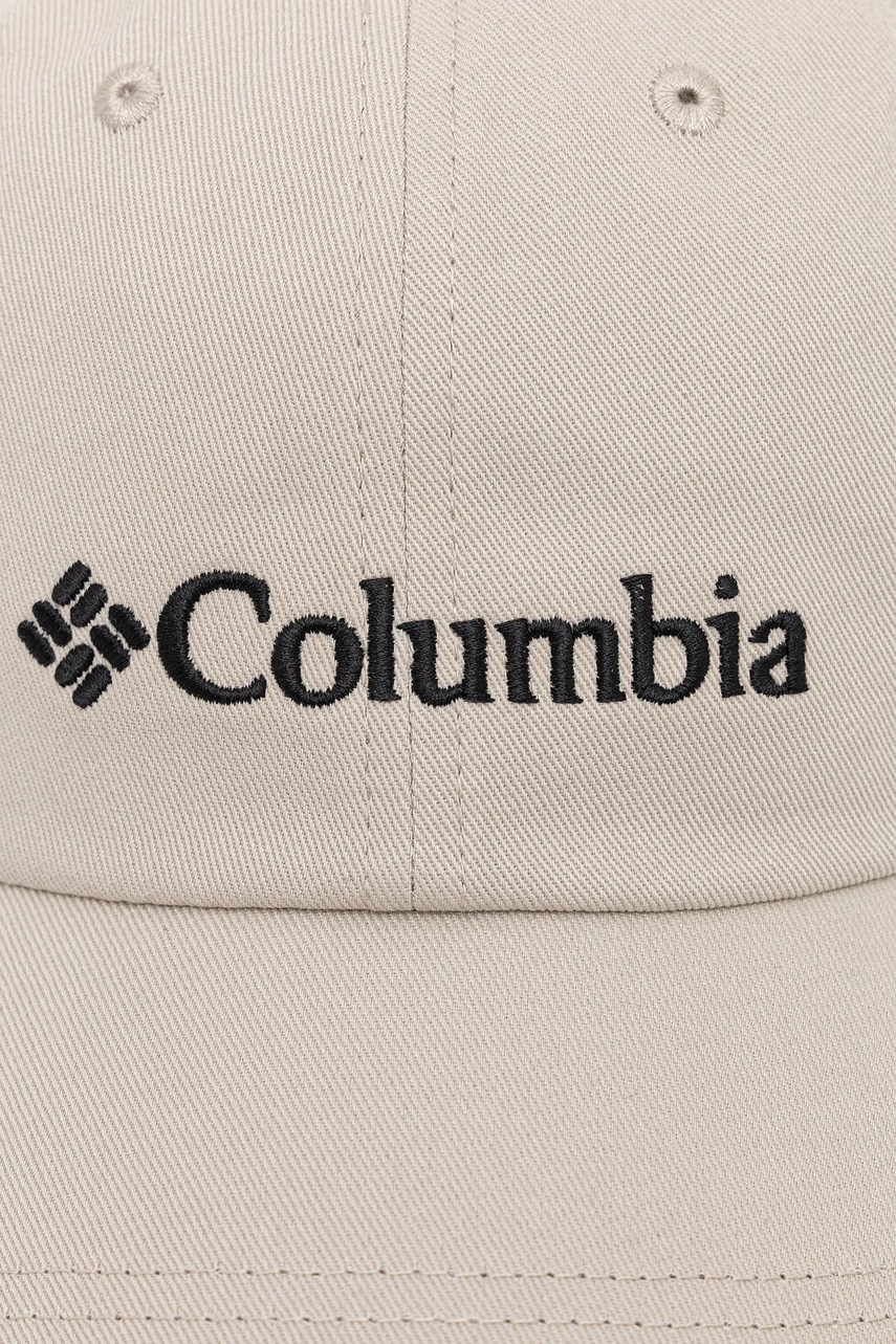 Хлопковая кепка Columbia Provisions Ball Cap цвет серый с аппликацией 2096351