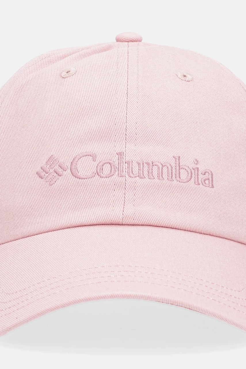 Хлопковая кепка Columbia Provisions Ball Cap цвет розовый с аппликацией 2096351 Хлопковая кепка Columbia Provisions Ball Cap цвет розовый с аппликацией 2096351