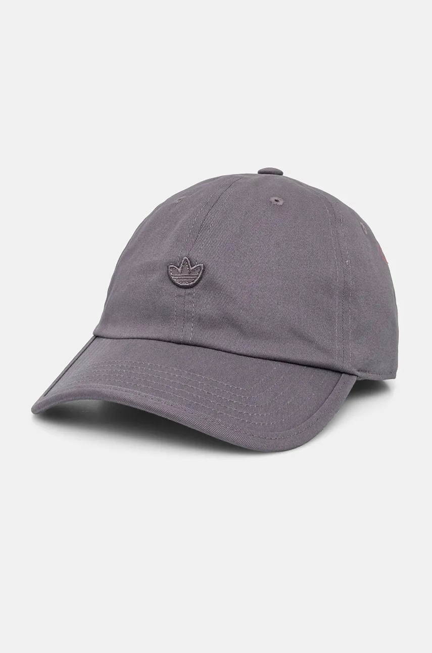 adidas Originals șapcă de baseball din bumbac culoarea violet, neted, IX7333 adidas Originals șapcă de baseball din bumbac culoarea violet, neted, IX7333