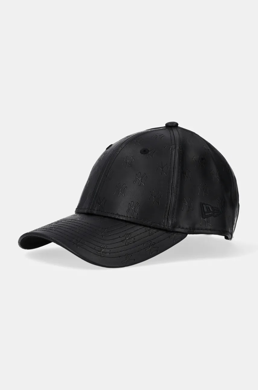 

Шапка с козирка New Era NEW YORK YANKEES в черно с изчистен дизайн 60565543, Черен