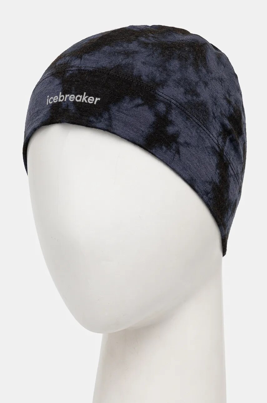 Шапка Icebreaker Merino 200 Oasis цвет синий из тонкого трикотажа шерсть IB0A574C01N1 Шапка Icebreaker Merino 200 Oasis цвет синий из тонкого трикотажа шерсть IB0A574C01N1