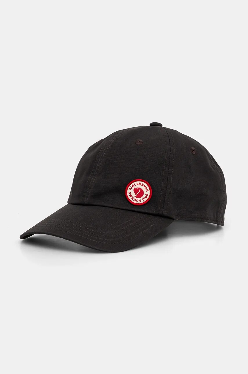 Fjallraven sapca Fjällräven Logo Cap culoarea gri, cu imprimeu, F13100181.030