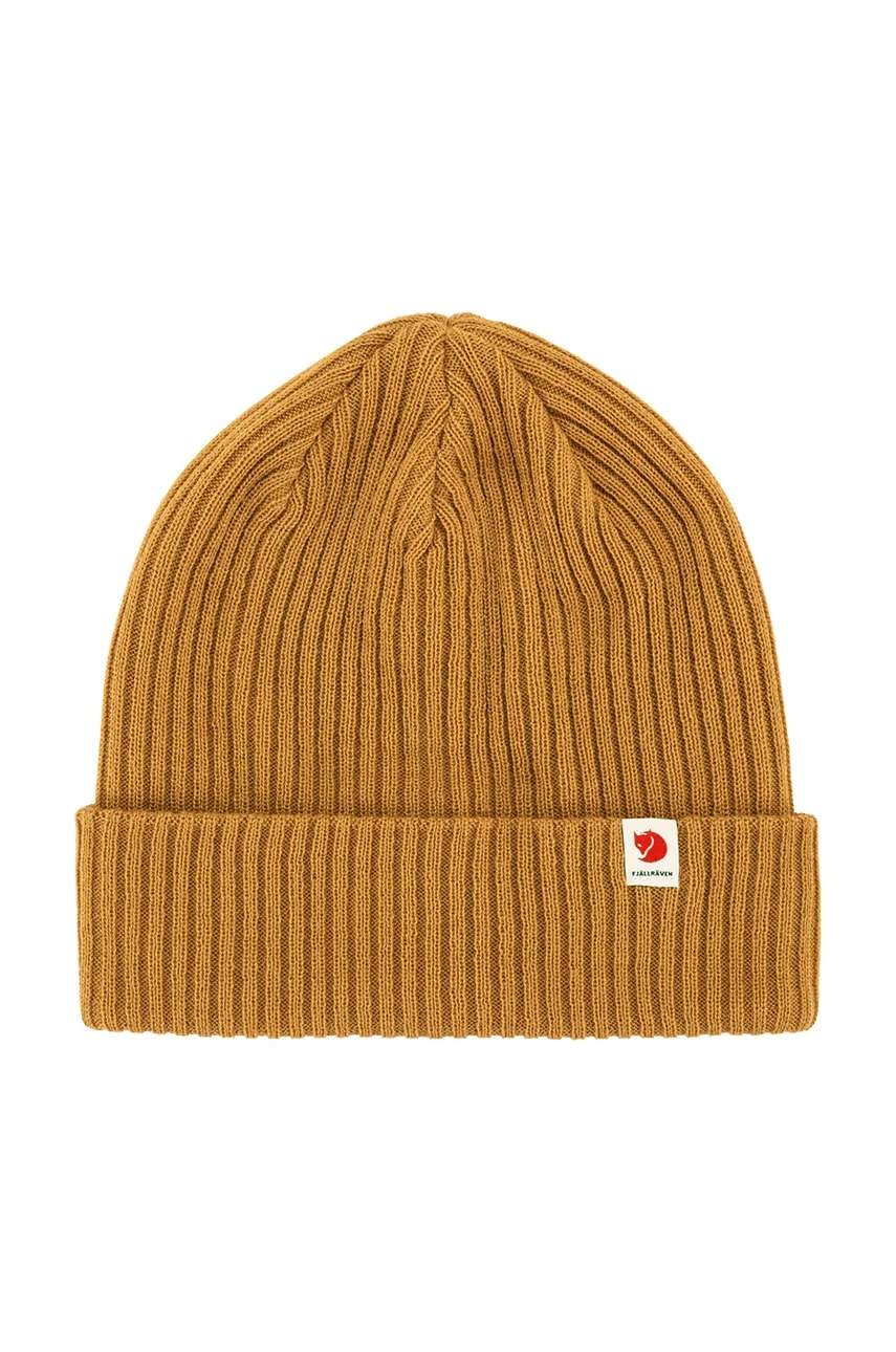 Fjallraven căciulă Rib Hat culoarea maro, F13100184.166