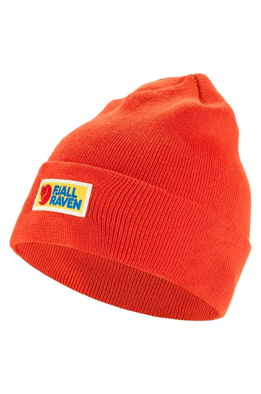 Шапка Fjallraven Vardag Classic Beanie цвет оранжевый F78141.214 Шапка Fjallraven Vardag Classic Beanie цвет оранжевый F78141.214