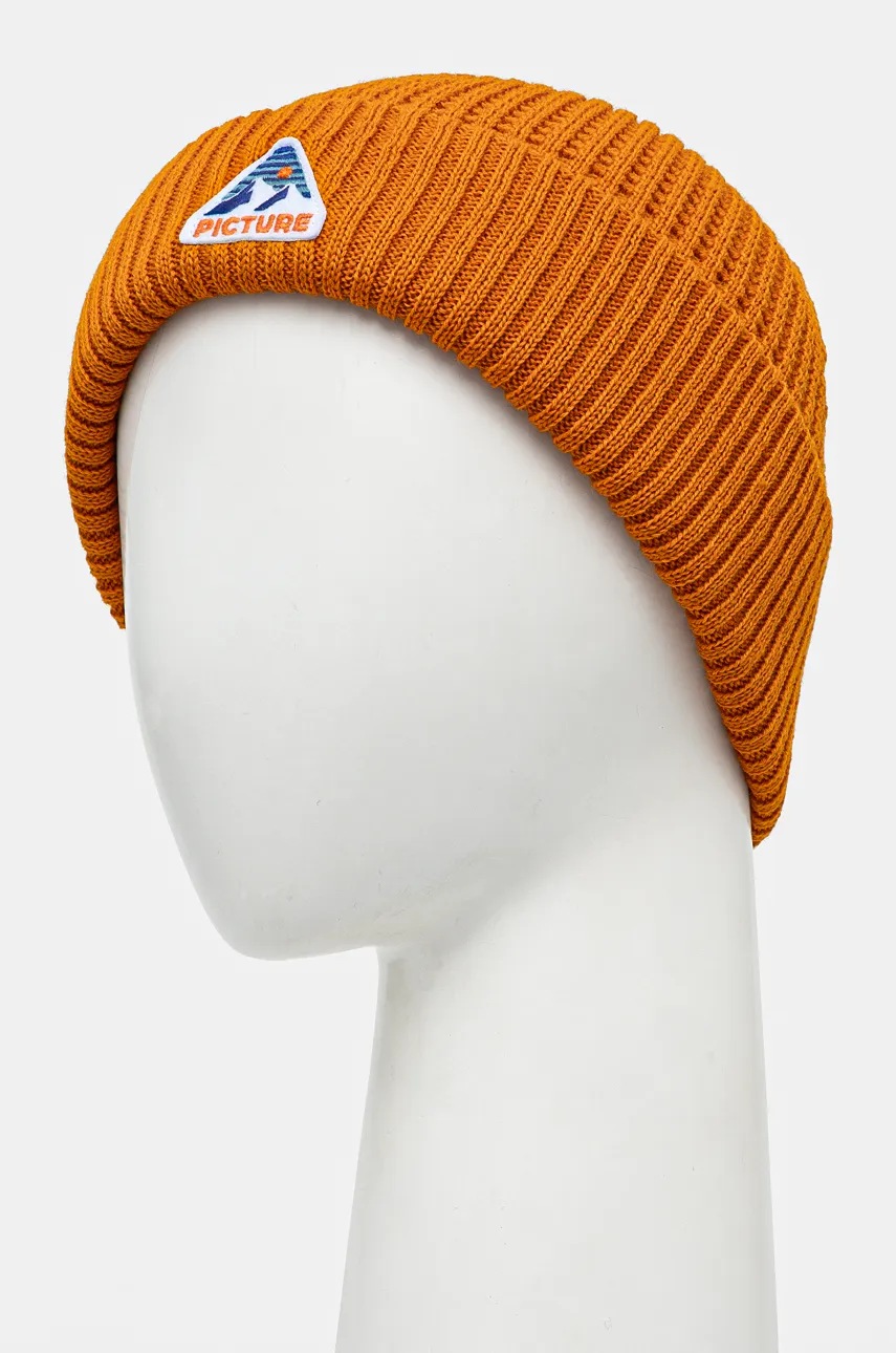 Шапка Picture Kuldo цвет оранжевый из тонкого трикотажа B260