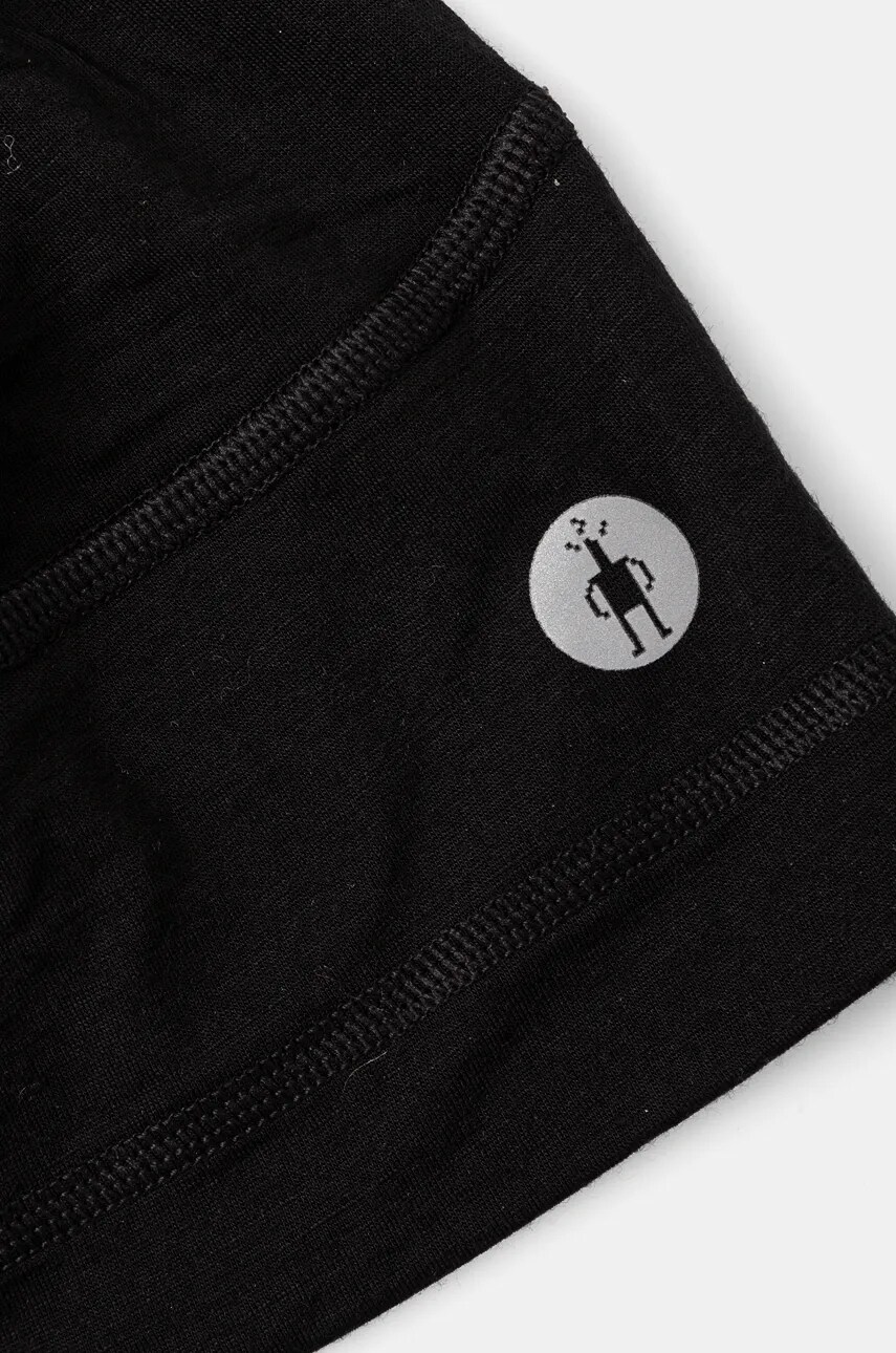 Шапка Smartwool Active цвет чёрный из тонкого трикотажа шерсть SW002616 Шапка Smartwool Active цвет чёрный из тонкого трикотажа шерсть SW002616