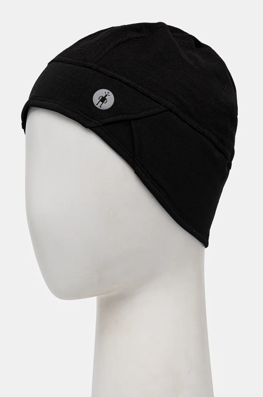 Шапка Smartwool Active Fleece цвет чёрный из тонкого трикотажа шерсть SW017362 Шапка Smartwool Active Fleece цвет чёрный из тонкого трикотажа шерсть SW017362