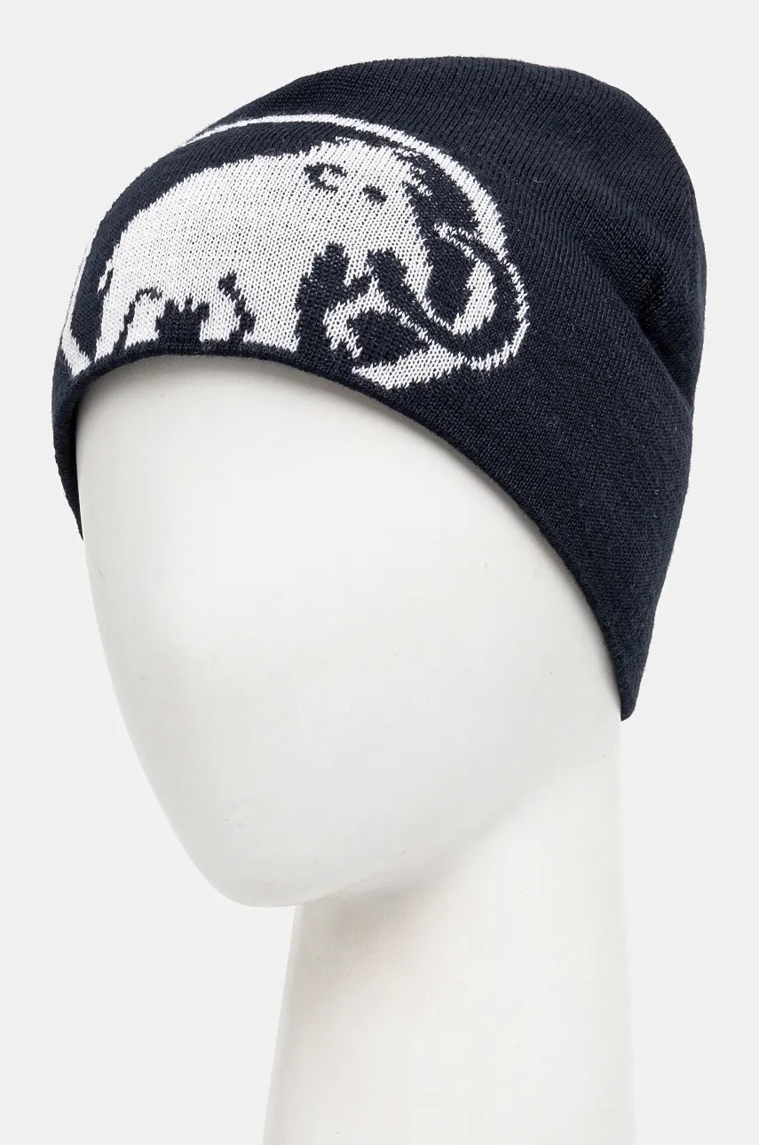 Шапка с добавлением шерсти Mammut Tweak цвет синий  1191.01352