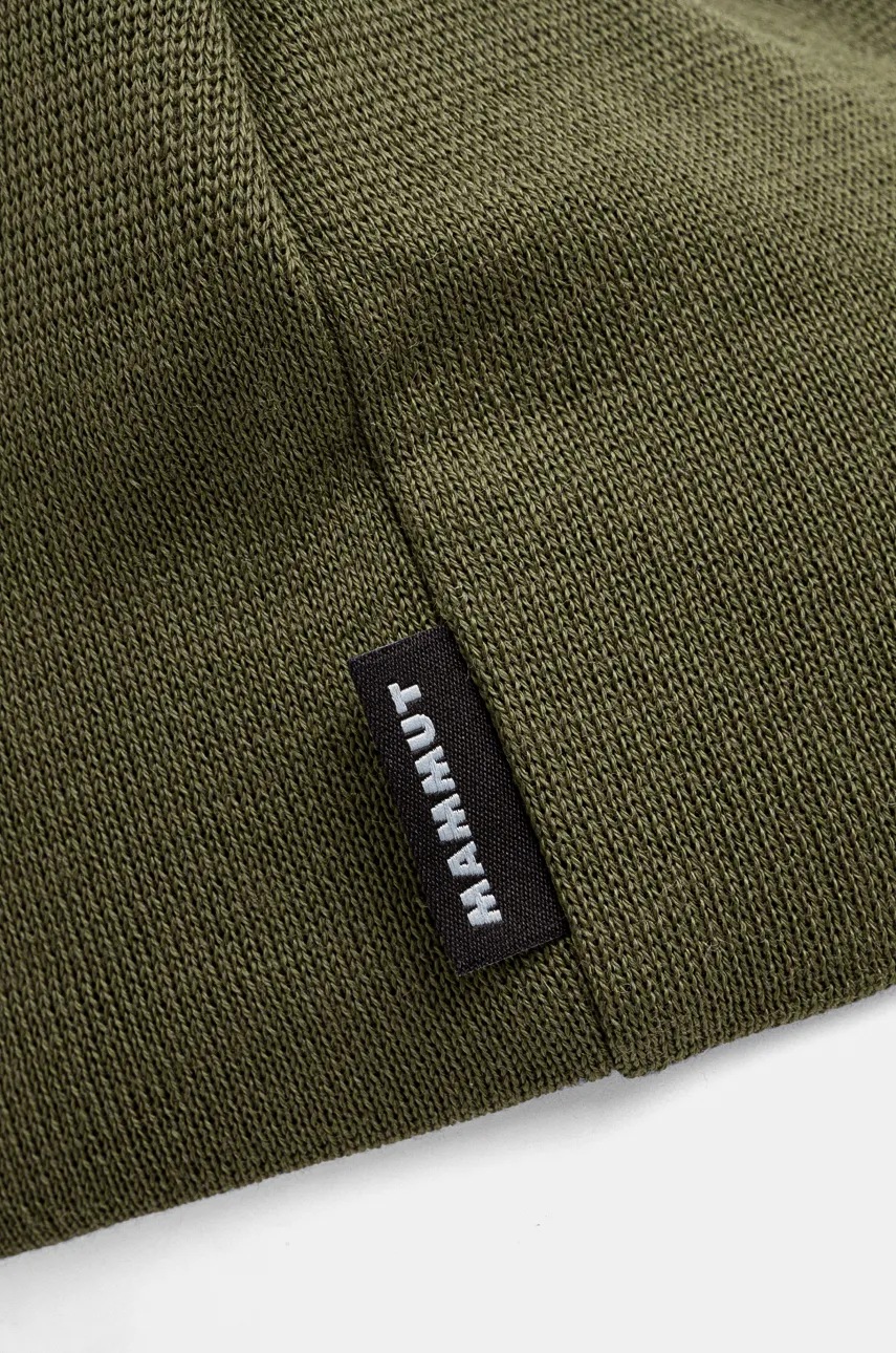 Шапка с добавлением шерсти Mammut Tweak цвет зелёный  1191.01352