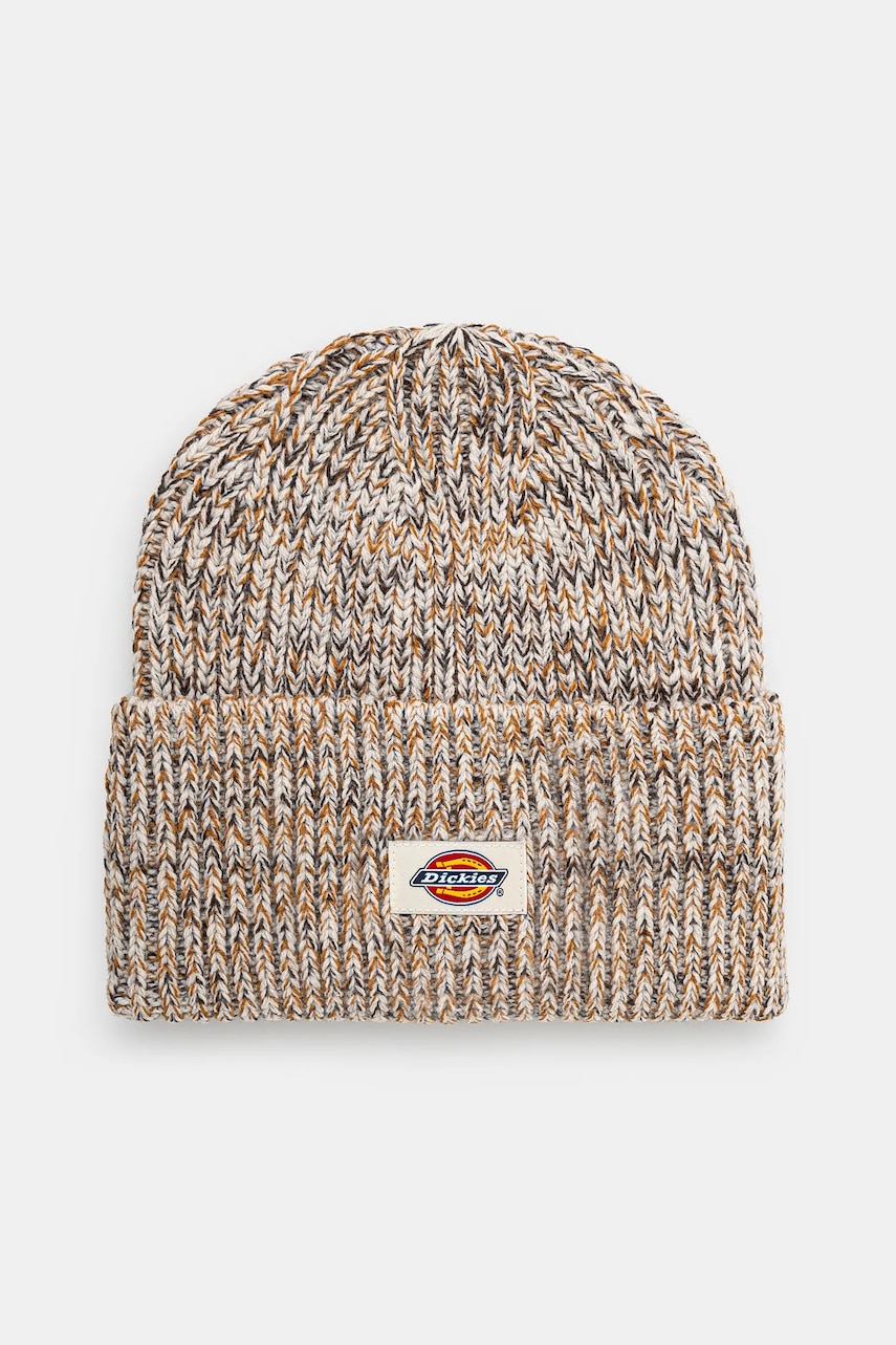 Dickies caciula Lewistown Beanie culoarea gri, din tricot gros, DK0A4Z3J