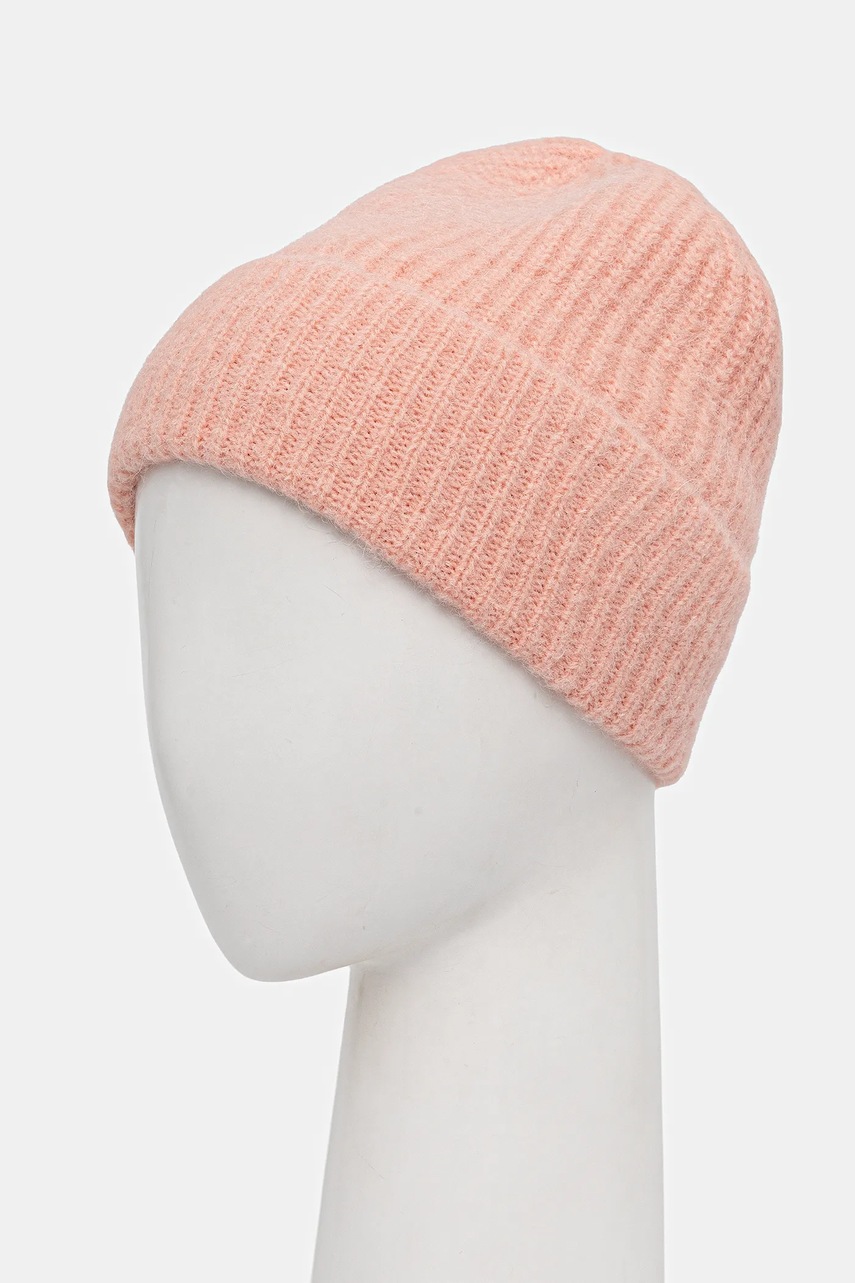 Шапка с добавлением шерсти Peak Performance Woolblend Hat цвет фиолетовый из тонкого трикотажа G80628