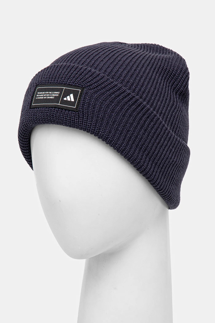 Шапка adidas Essentials цвет синий  IY5256 Шапка adidas Essentials цвет синий  IY5256