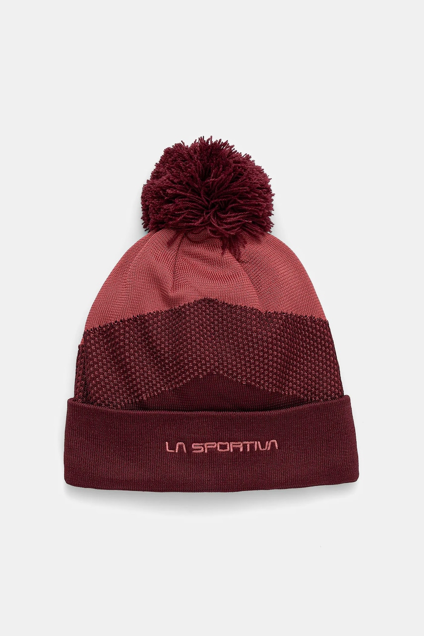 LA Sportiva căciulă Knitty culoarea galben, din tricot gros, Y58732735