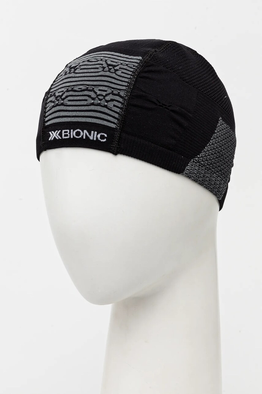 X-Bionic caciula culoarea negru, din tesatura neteda, YA03W24U