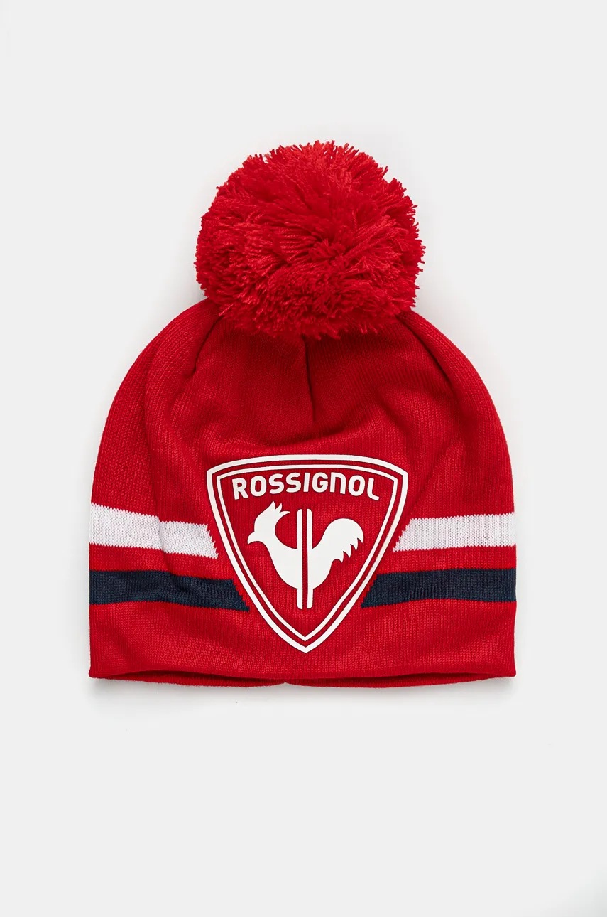 

Детска шапка Rossignol ROOSTER в червено с фина плетка RLNYH03, Червен