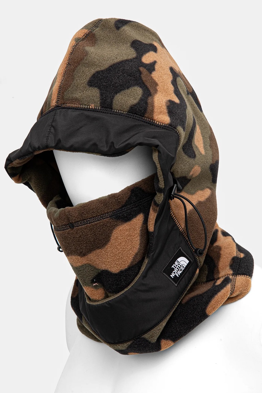 Μπαλακλάβα λαιμού The North Face Whimzy Powder χρώμα: πράσινο, NF0A7RIG39O1 φωτογραφία