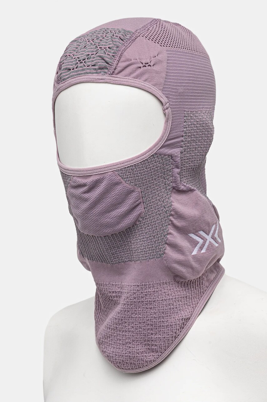 X-Bionic masca Stormcap culoarea violet, YA04W24U