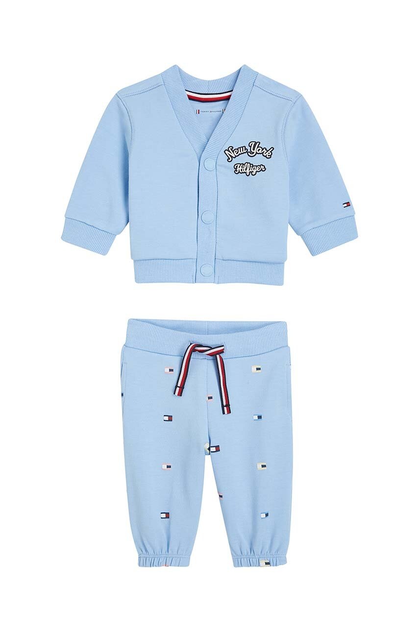 

Комплект за бебета Tommy Hilfiger в синьо KN0KN01864, Син