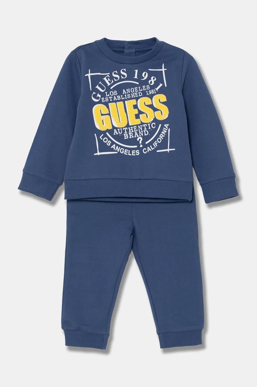 

Бебешки анцуг Guess в тъмносиньо I4YG14 KA6R0, Тъмносин