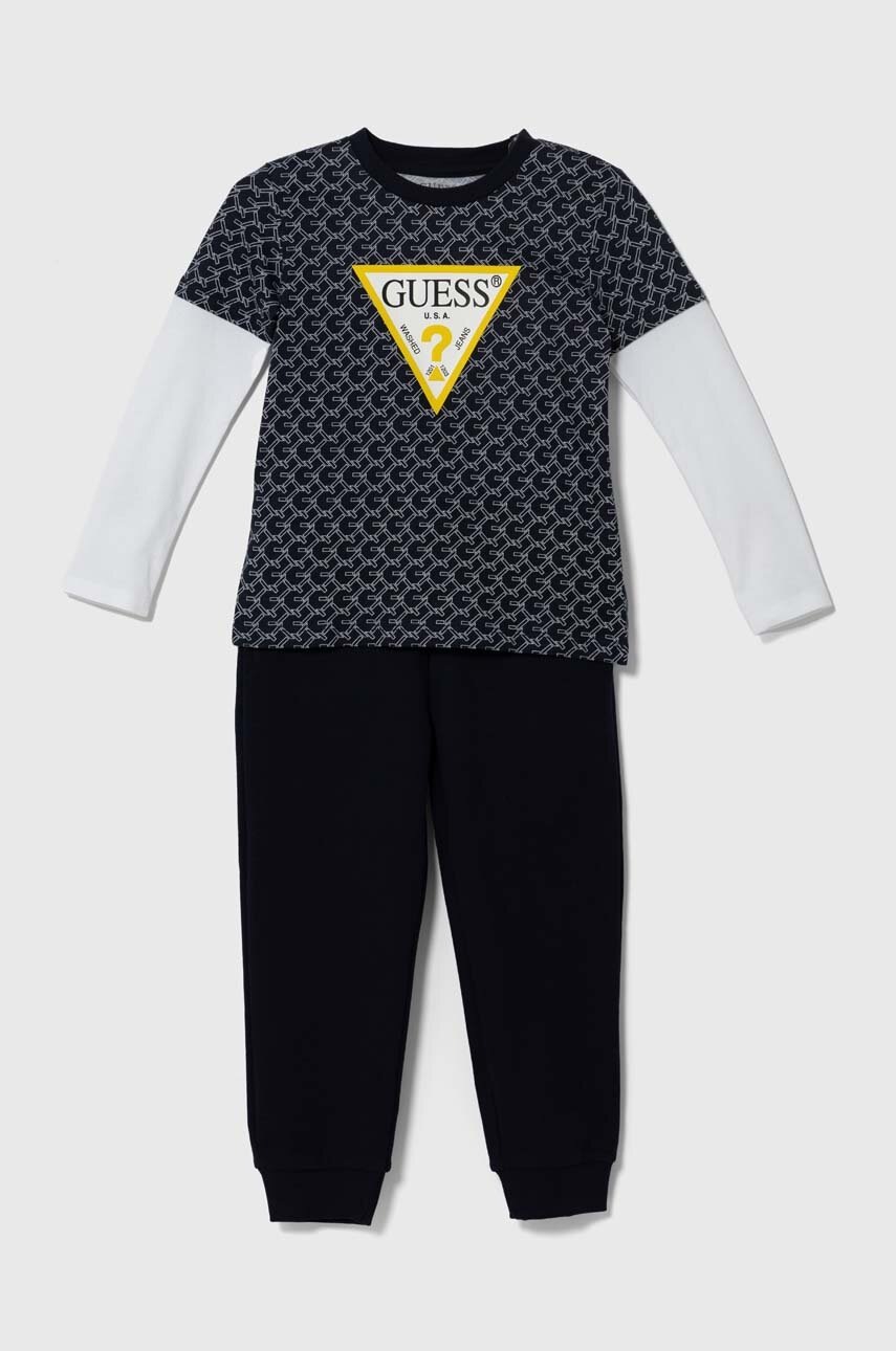 

Детски комплект Guess в тъмносиньо N4YG01 K8HM3, Тъмносин