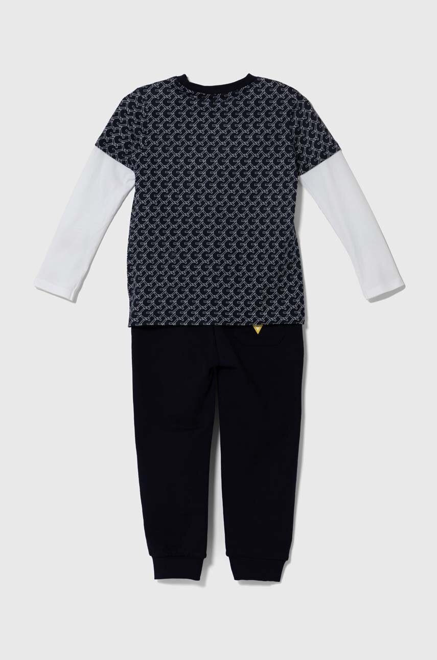 Детский комплект Guess цвет синий N4YG01 K8HM3