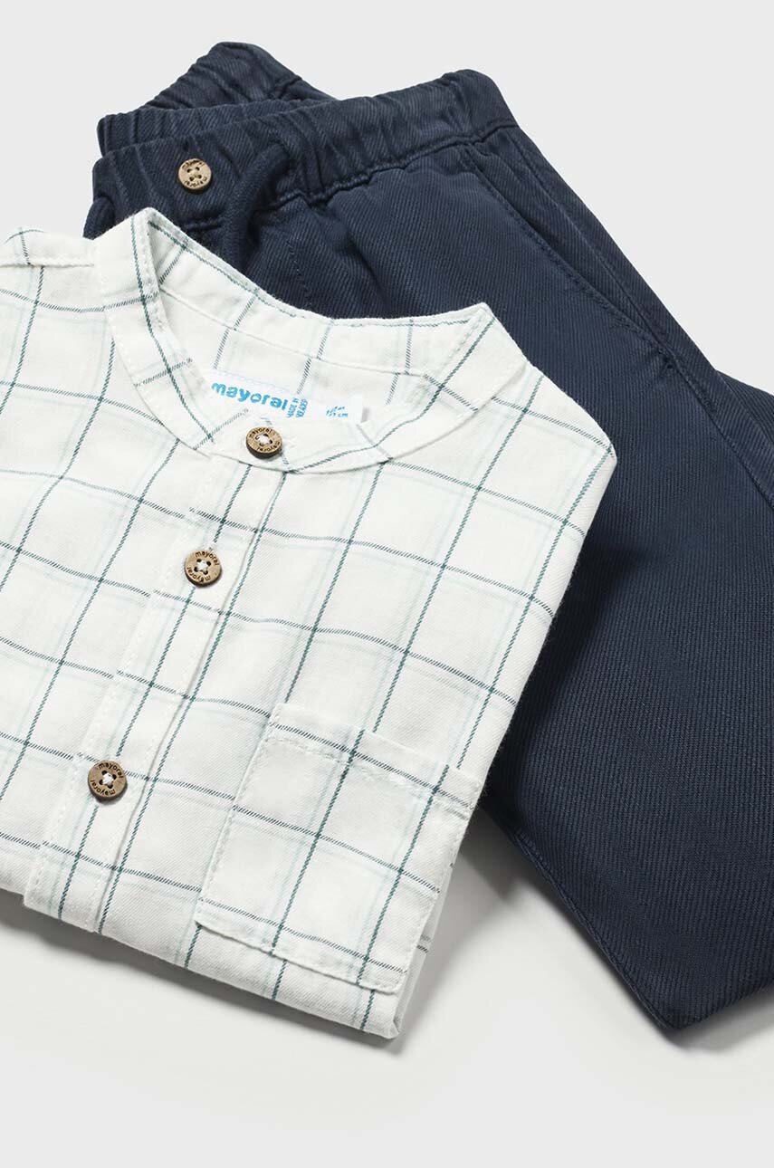 Комплект для немовлят Mayoral колір синій 2545 в Луцьку Комплект для немовлят Mayoral колір синій 2545 в Луцьку