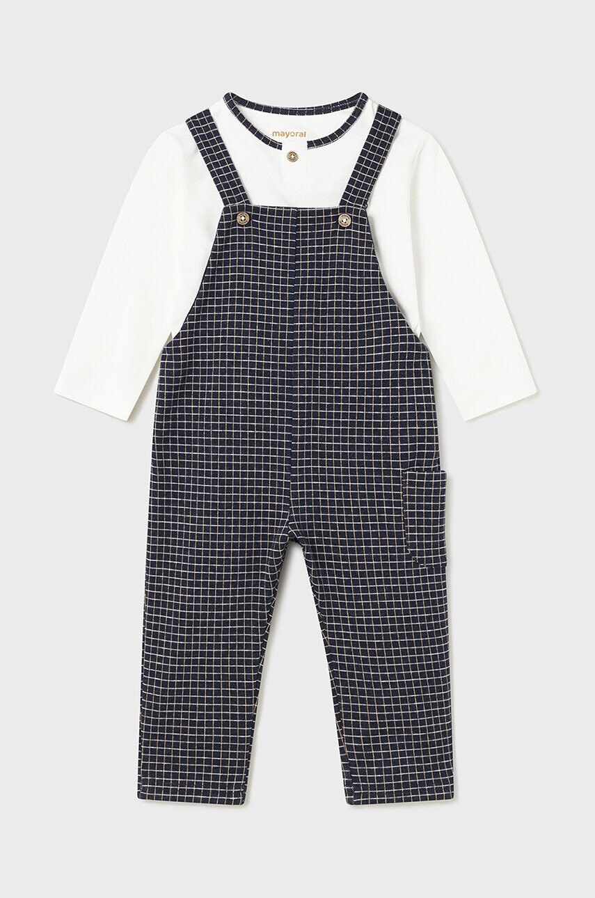 Mayoral compleu bebe culoarea albastru marin, 2638