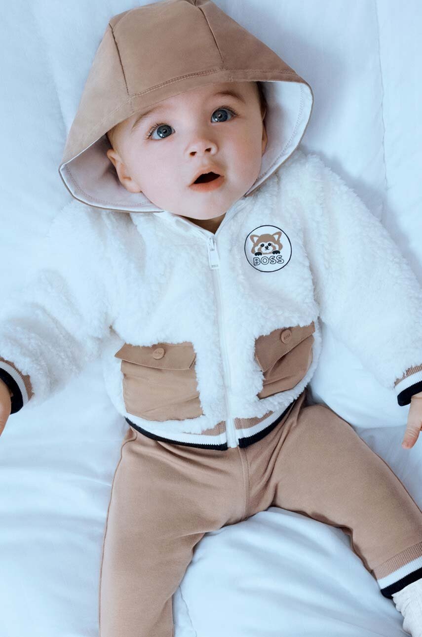 BOSS trening de lounge culoarea bej, J51045 BOSS trening de lounge culoarea bej, J51045 - Treninguri.eu