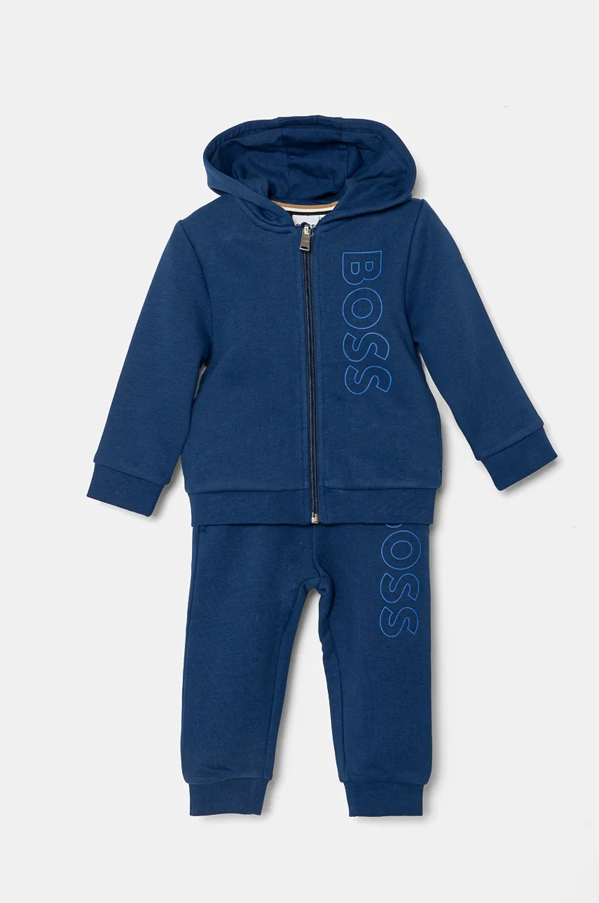 

Детски анцуг BOSS в тъмносиньо J51260, Син